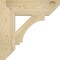 Ekena Millwork Imperial Slat Rough Sawn Bracket, Douglas Fir, 6"W x 24"D x 24"H BKT06X24X24IMP06RDF - alternate 3